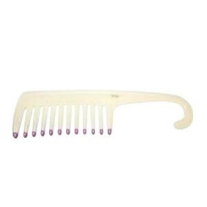 Vintage Avon Plastic Detangling Wide Tooth Shower Comb with Hook New In Package